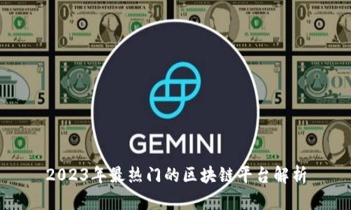 2023年最热门的区块链平台解析