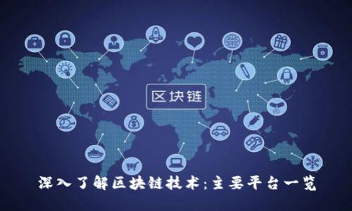深入了解区块链技术：主要平台一览