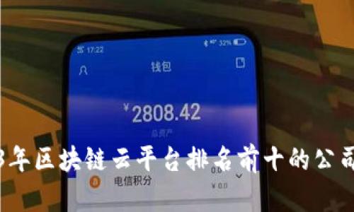 2023年区块链云平台排名前十的公司解析