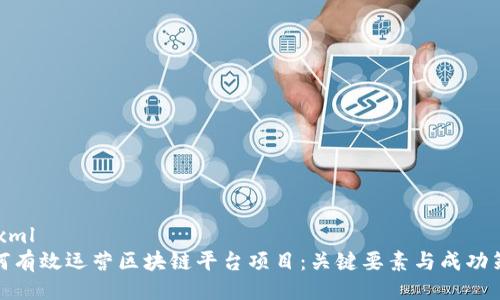```xml
如何有效运营区块链平台项目：关键要素与成功策略