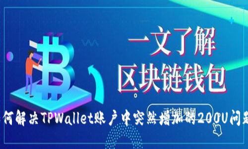 如何解决TPWallet账户中突然增加的200U问题？